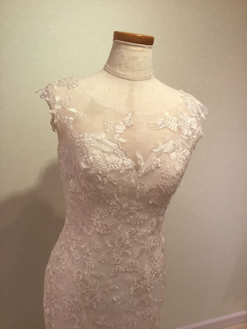 は*か様 オフホワイト マーメイドウェディングドレス