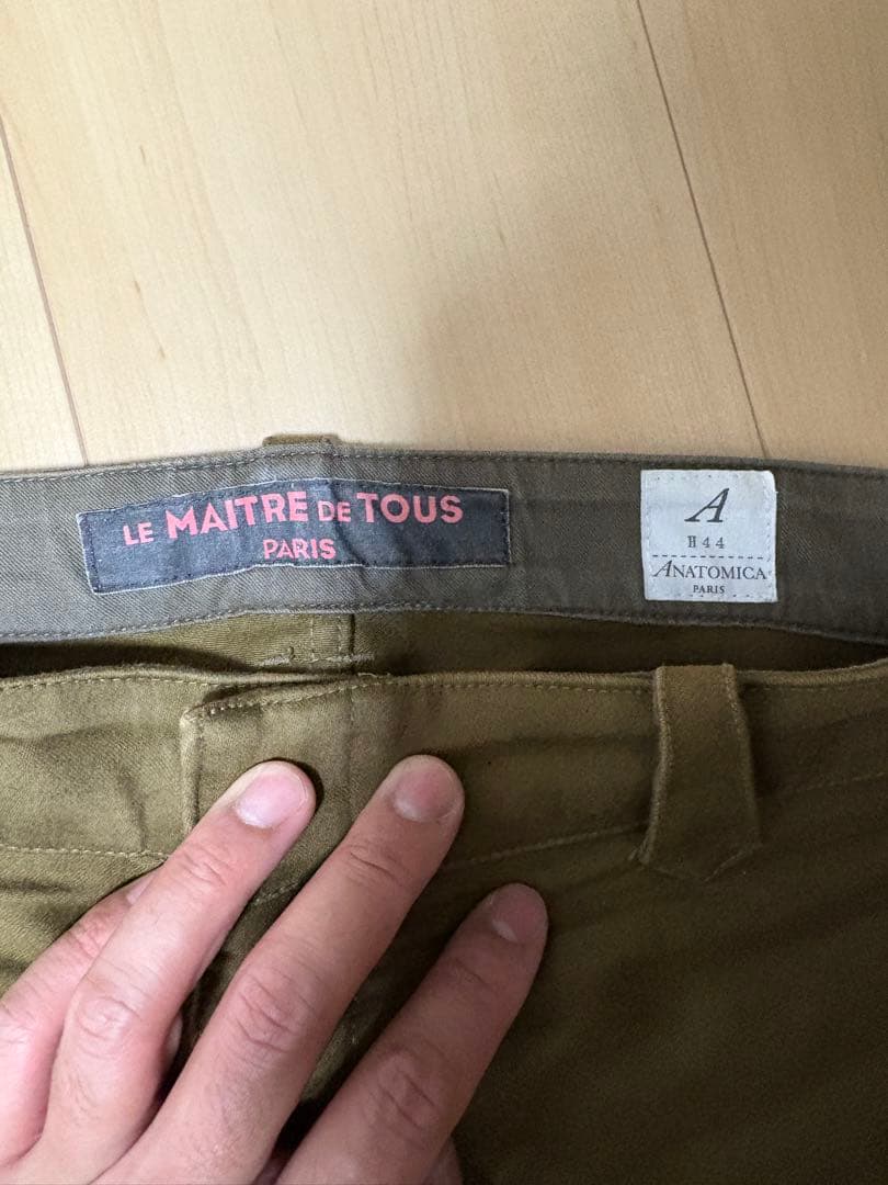 ANATOMICA フレンチガーメンツ モールスキン