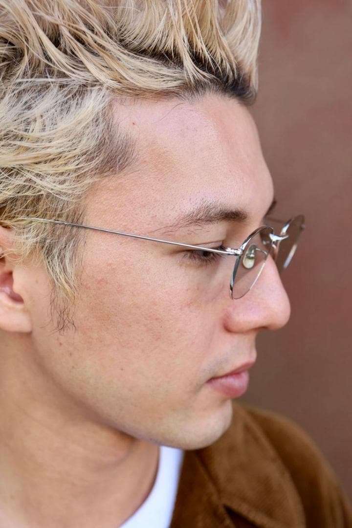 NOCHINO OPTICAL KOUGETSU #2 プラチナムシルバー