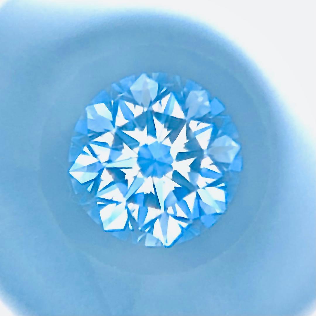 アクセサリー 0.233ct Very Light Brown Yellow VS-2 GD