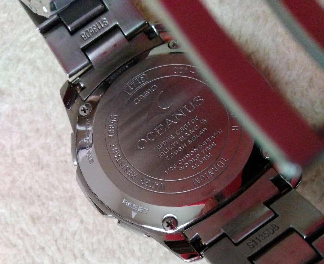 オシアナス　腕時計　OCEANUS　CASIO　OCW-M700 電波時計