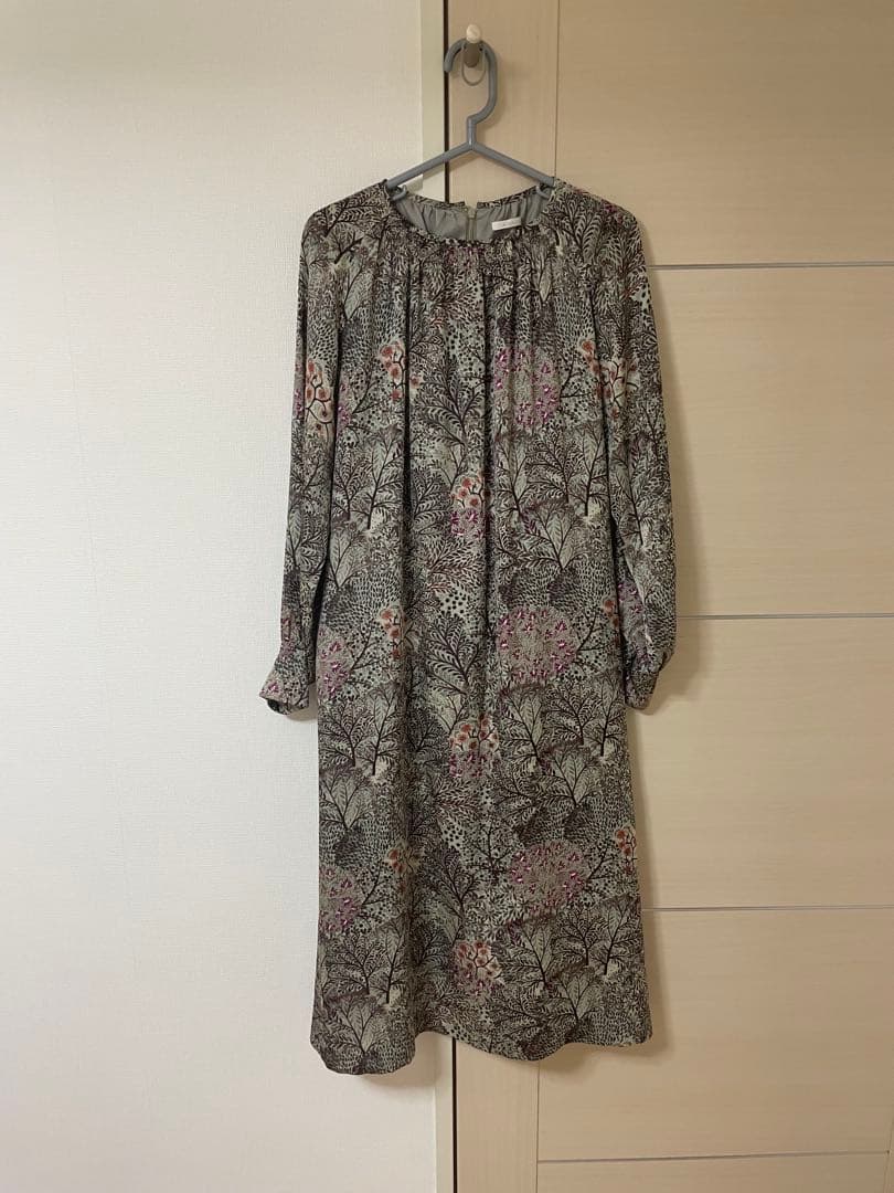 AMACA リバティ　ロングワンピース