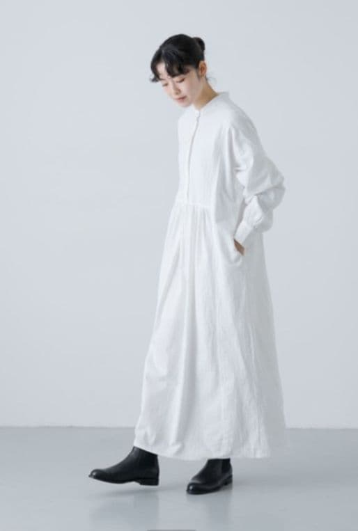 かぐれ コットンギャザーワンピース
