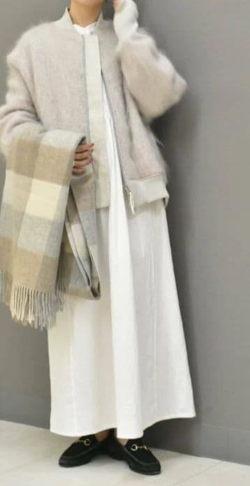 かぐれ コットンギャザーワンピース