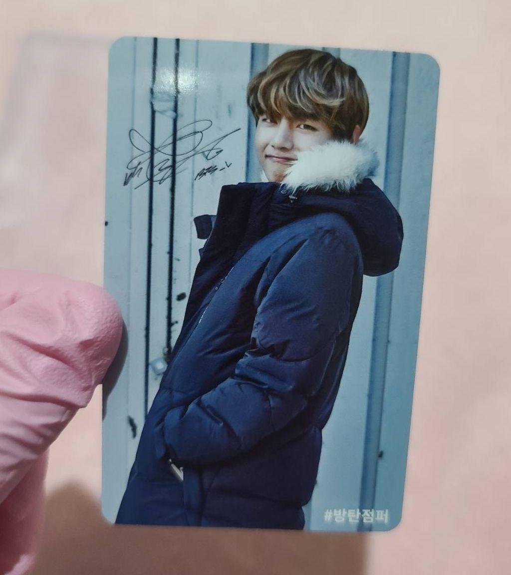 BTS 防弾少年団  BTS X PUMA イベント当選　トレカ　Ｖ