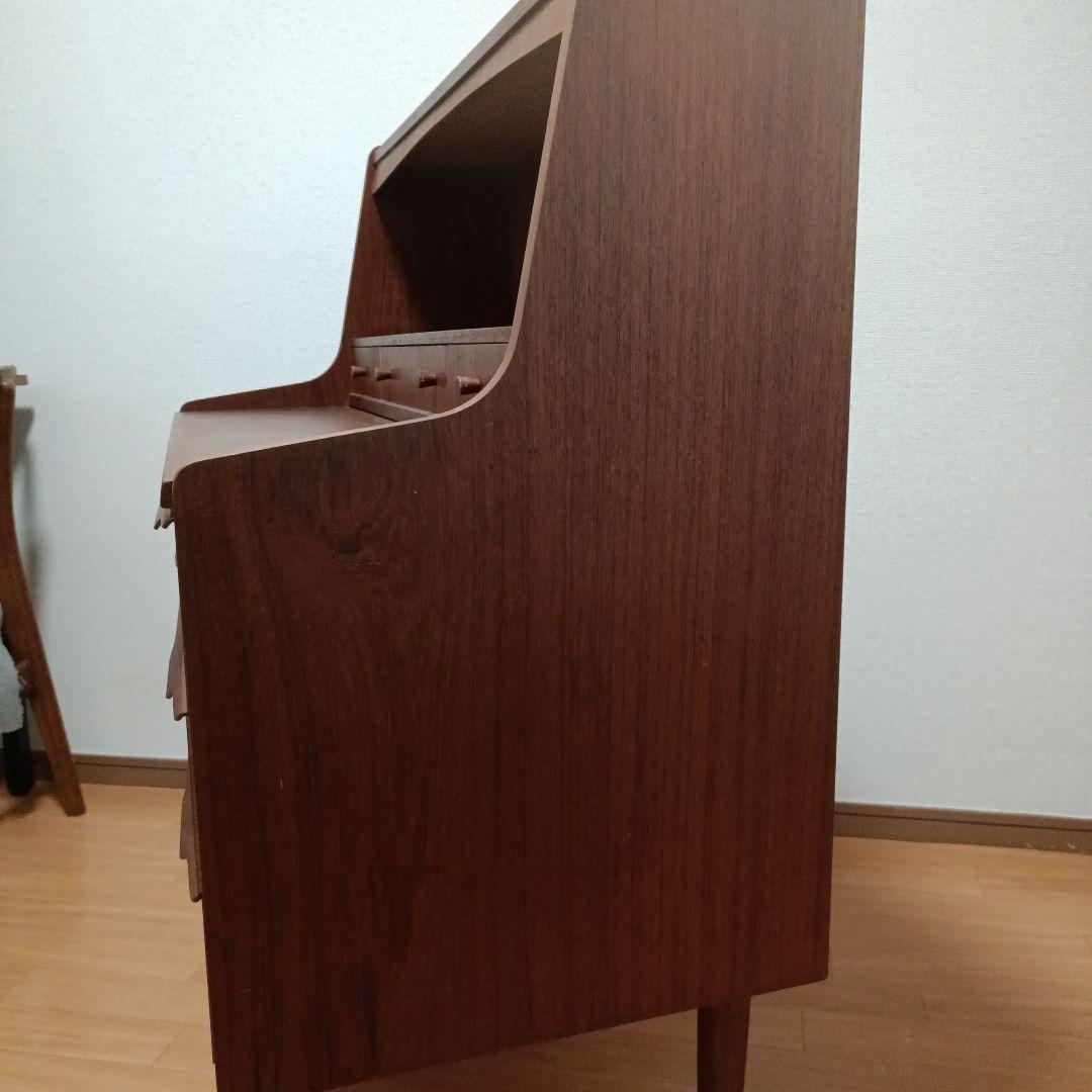 デンマーク製　ライティングビューロー　チーク材