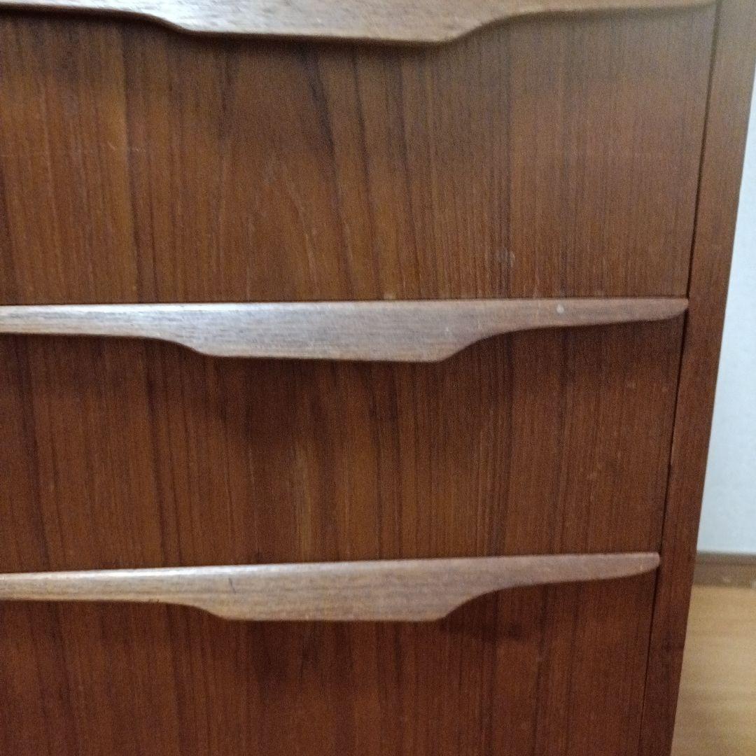 デンマーク製　ライティングビューロー　チーク材