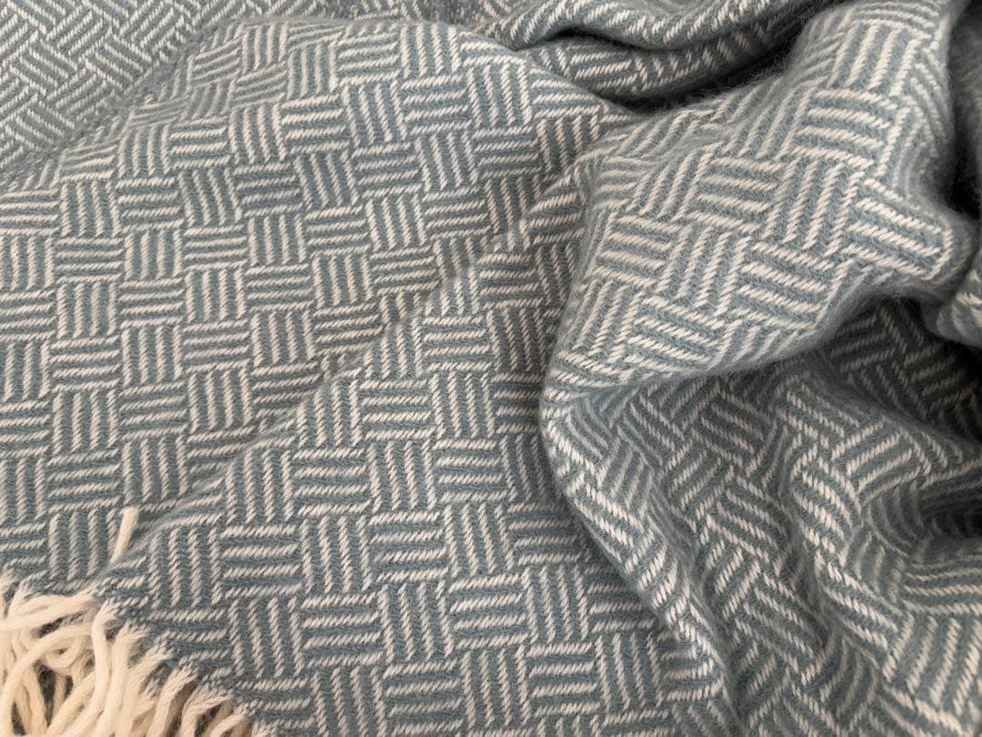 クリッパン KLIPPAN ブランケット ラムウール100%スローケット未使用