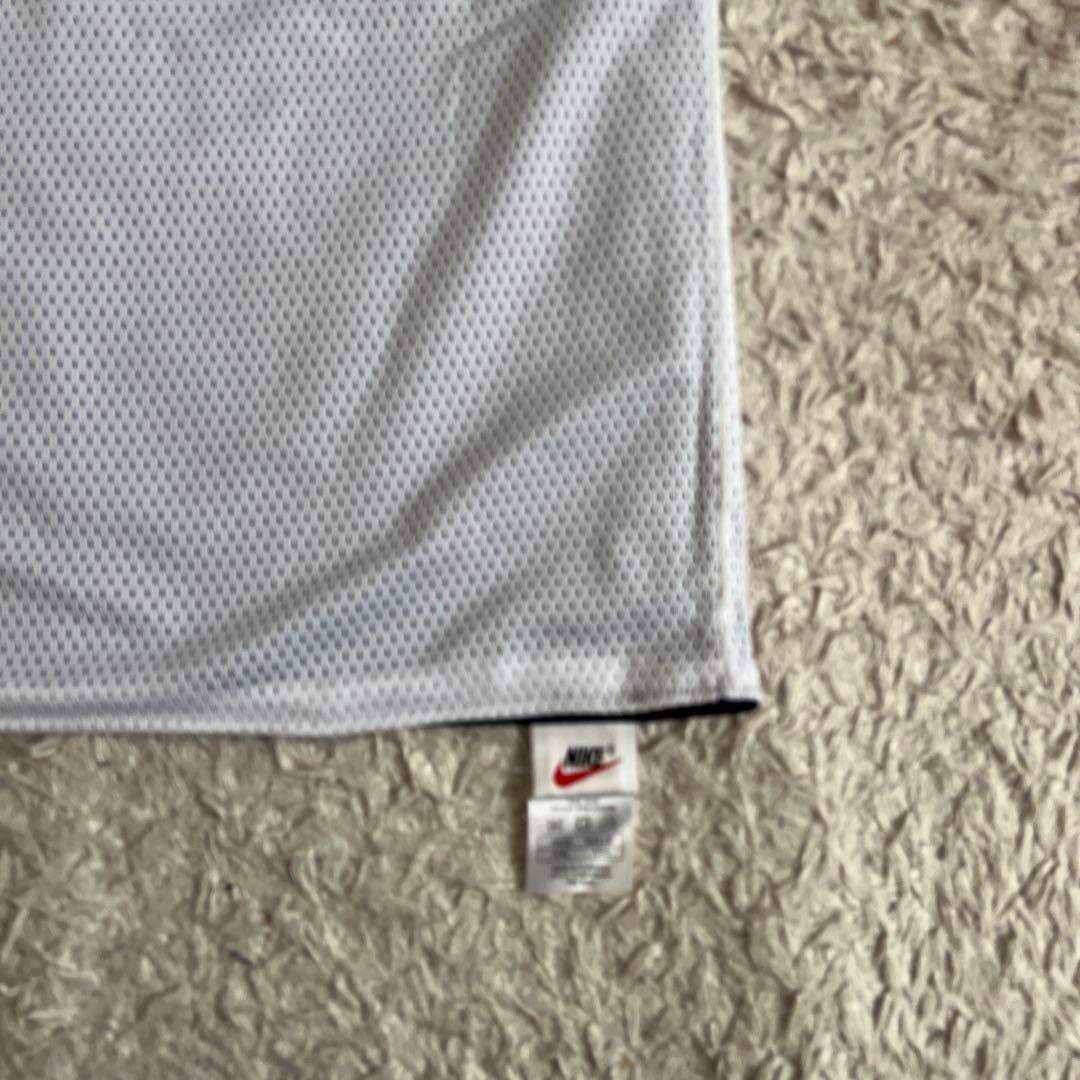 NIKE/ナイキ/リバーシブル/メッシュタンクトップ/紺×白