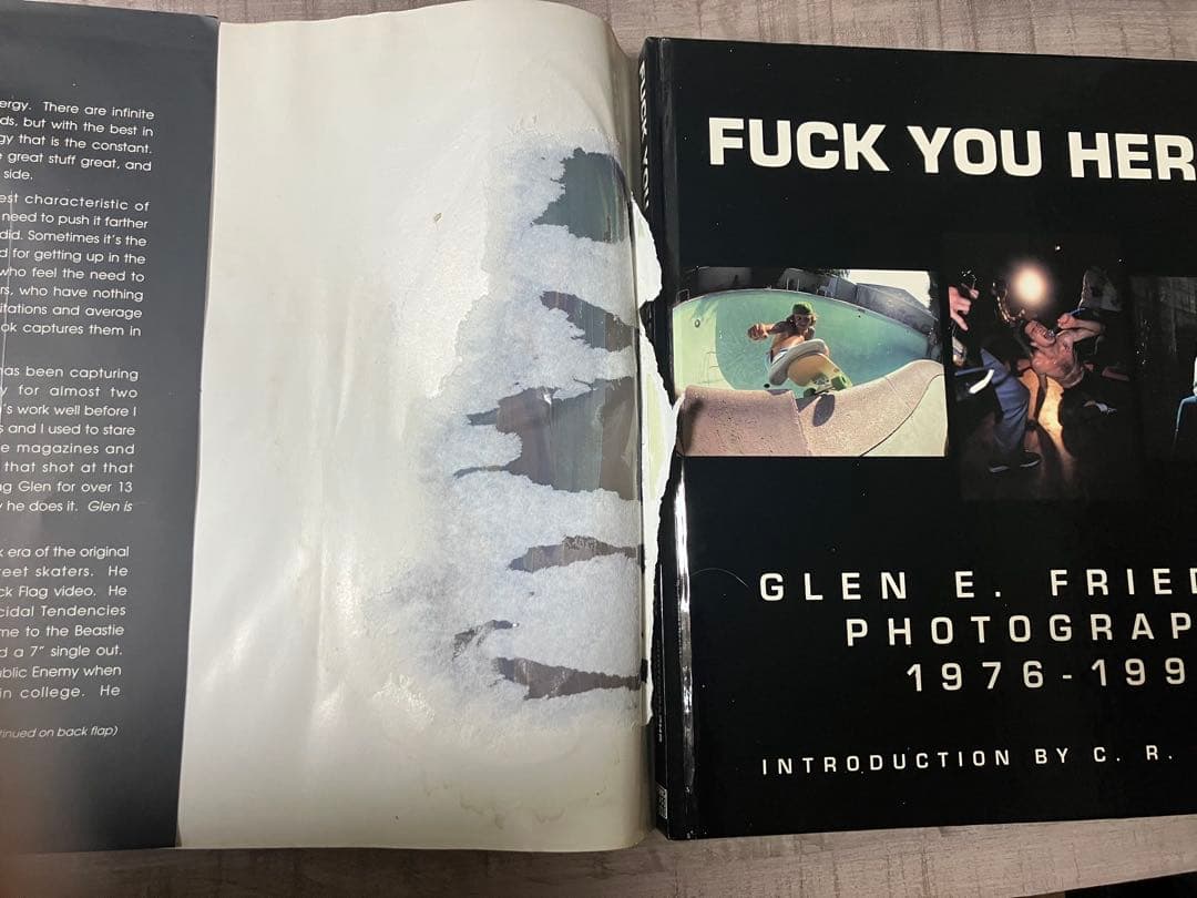 洋書 FUCK YOU HEROS GLEN E. FRIEDMAN
