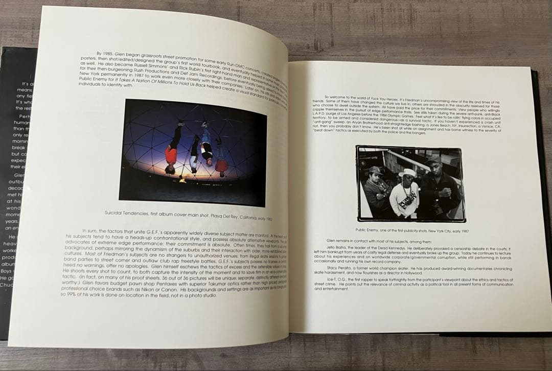 洋書 FUCK YOU HEROS GLEN E. FRIEDMAN