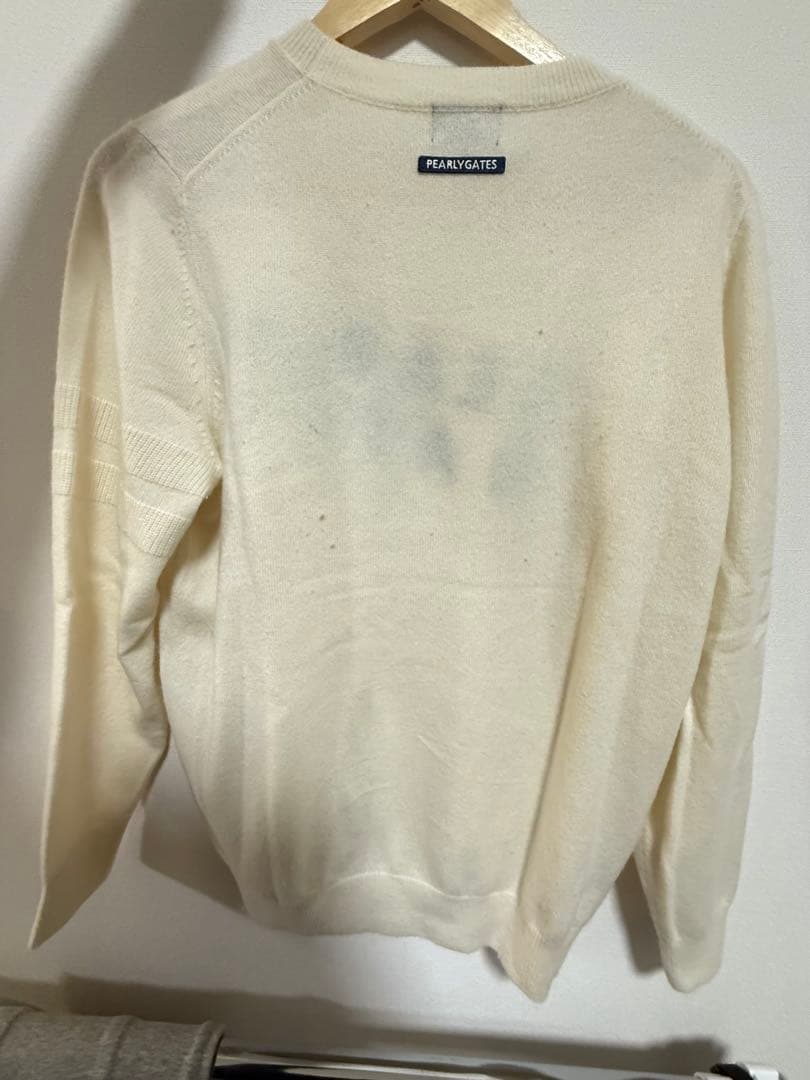 PEARLY GATES アイボリー セーター