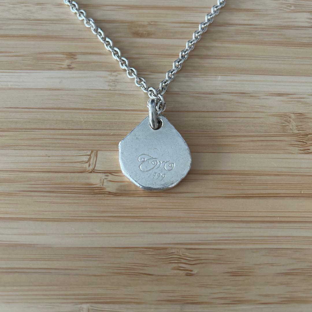 studio t&yシルバー ネックレス 唐草模様 1999年