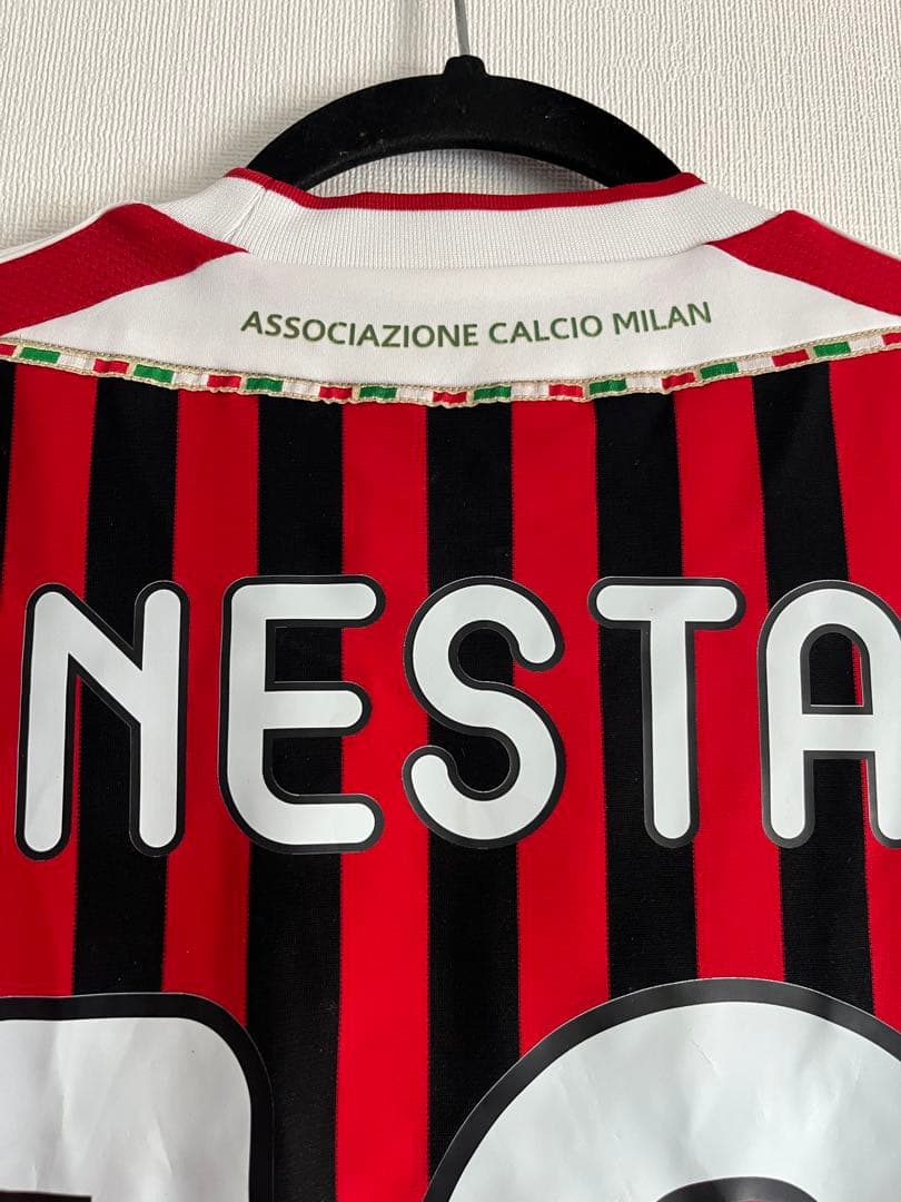 サッカー　ACミラン 11/12 ネスタ #13　ユニフォーム