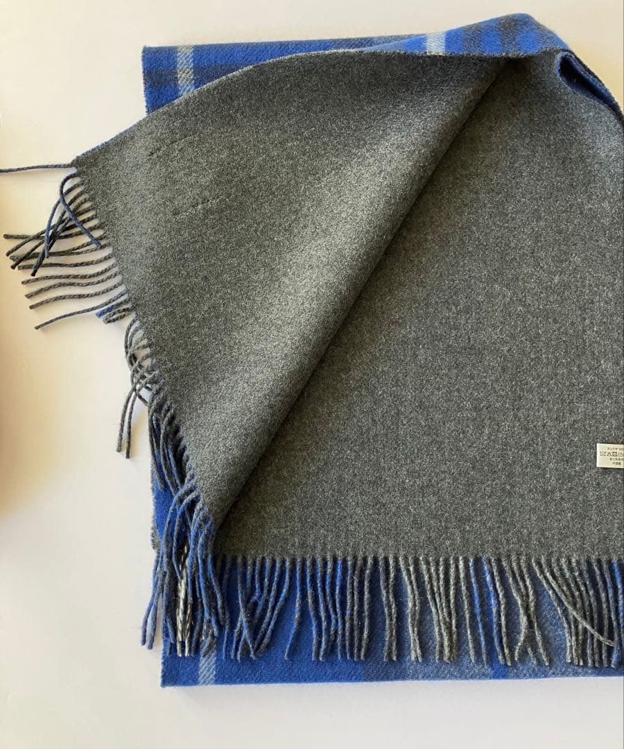 【新品】ジェイプレスJ.PRESSカシミア100%大判マフラー