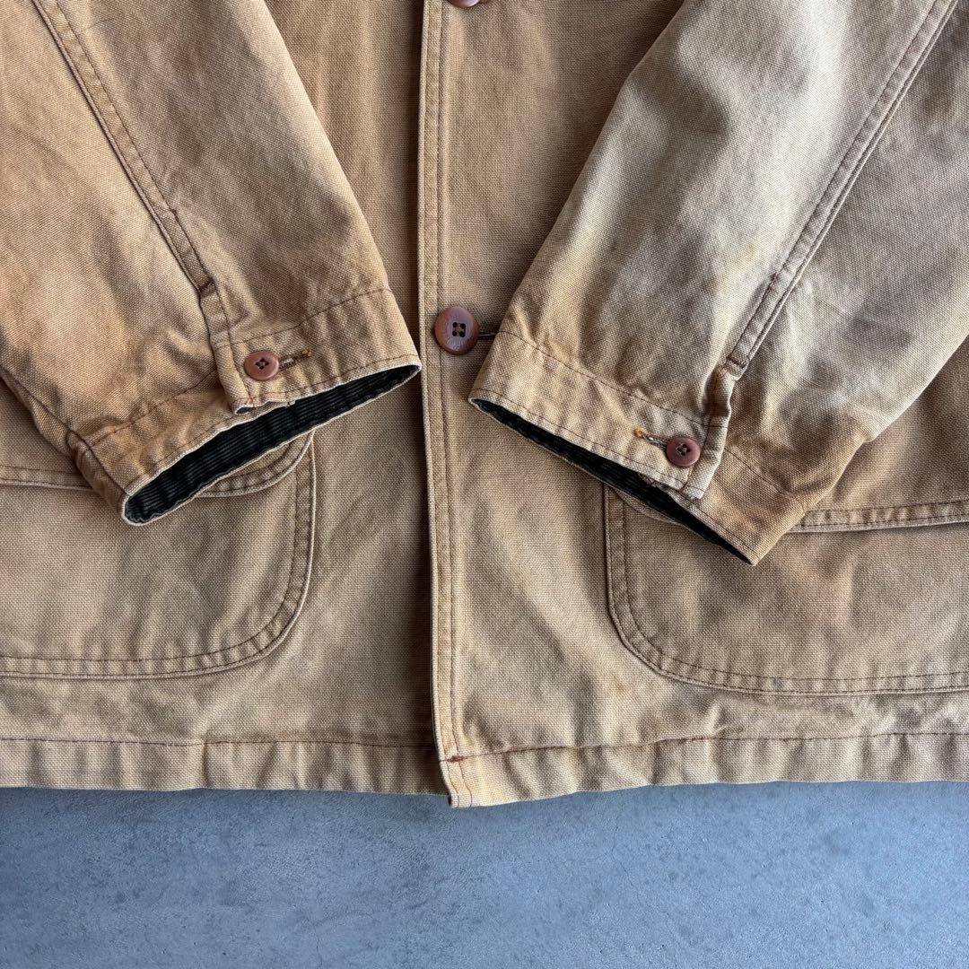 L.L.Bean ダックワークジャケット カバーオール USA製 ライナー脱着