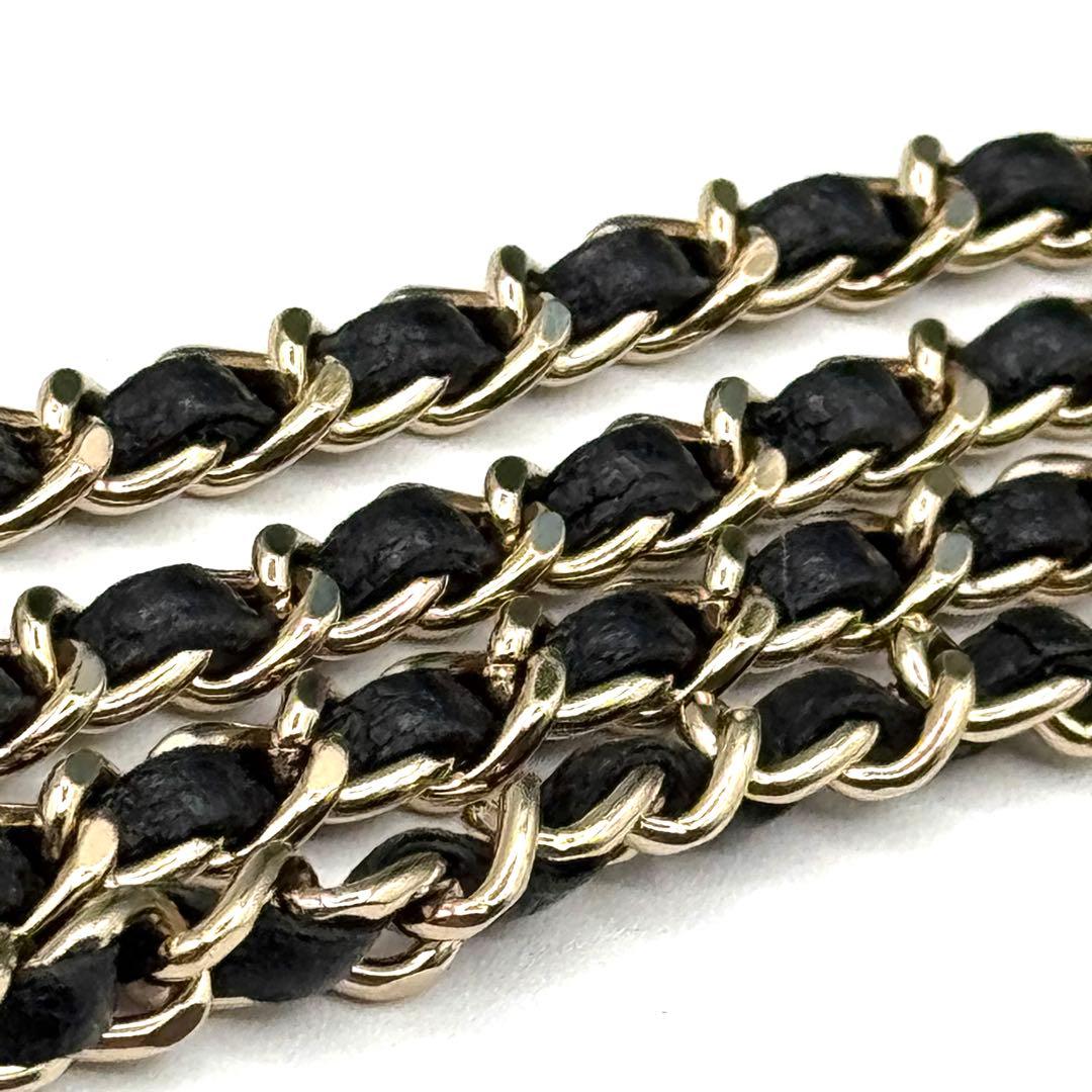 シャネル iPhone15Pro MAX キャビアスキン スマホケース 0952