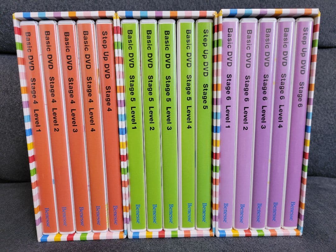 ワールドワイドキッズステージ1～6　CDDVD セット