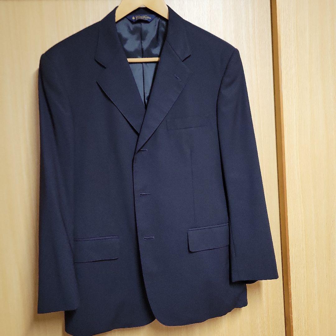ブルックスブラザーズスーツ(春夏物)　濃紺無地