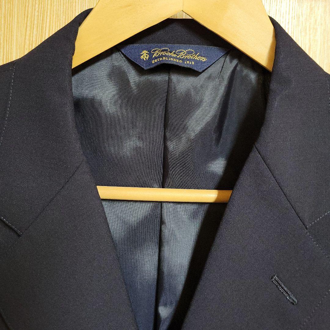 ブルックスブラザーズスーツ(春夏物)　濃紺無地