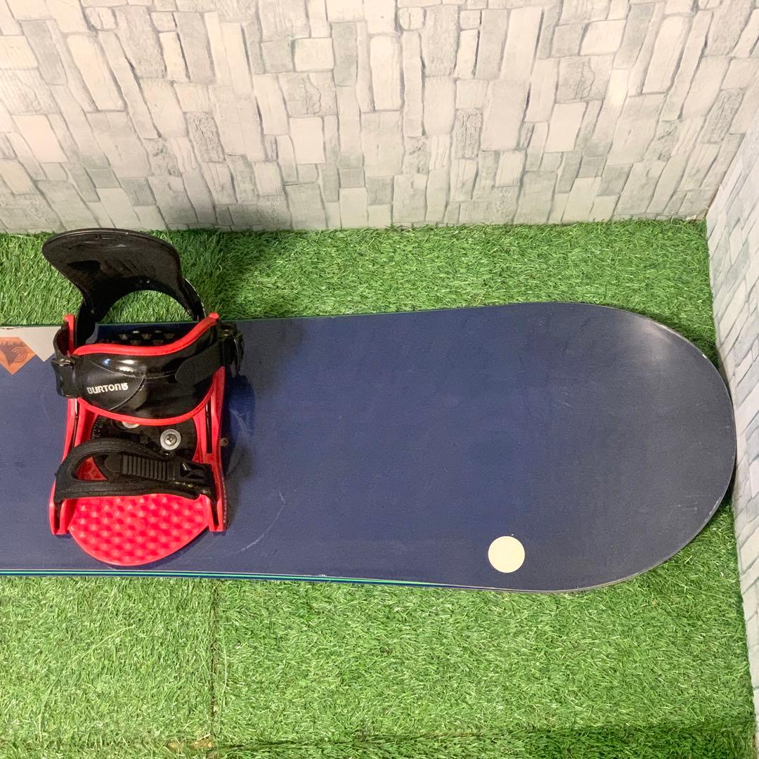 良品 BURTON CUSTOM スノーボード ビンディング2点 158cm