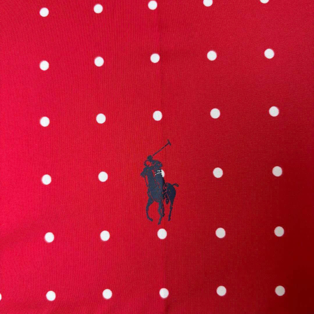 未使用品　Polo RalphLaurenポロラルフローレン 傘 赤白ドット水玉
