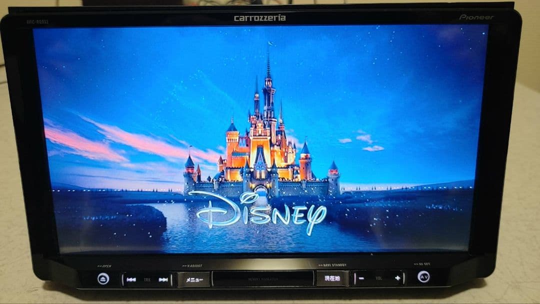 カロッツェリア メモリーナビ 楽ナビ　9インチ　RQ902　地図２１年