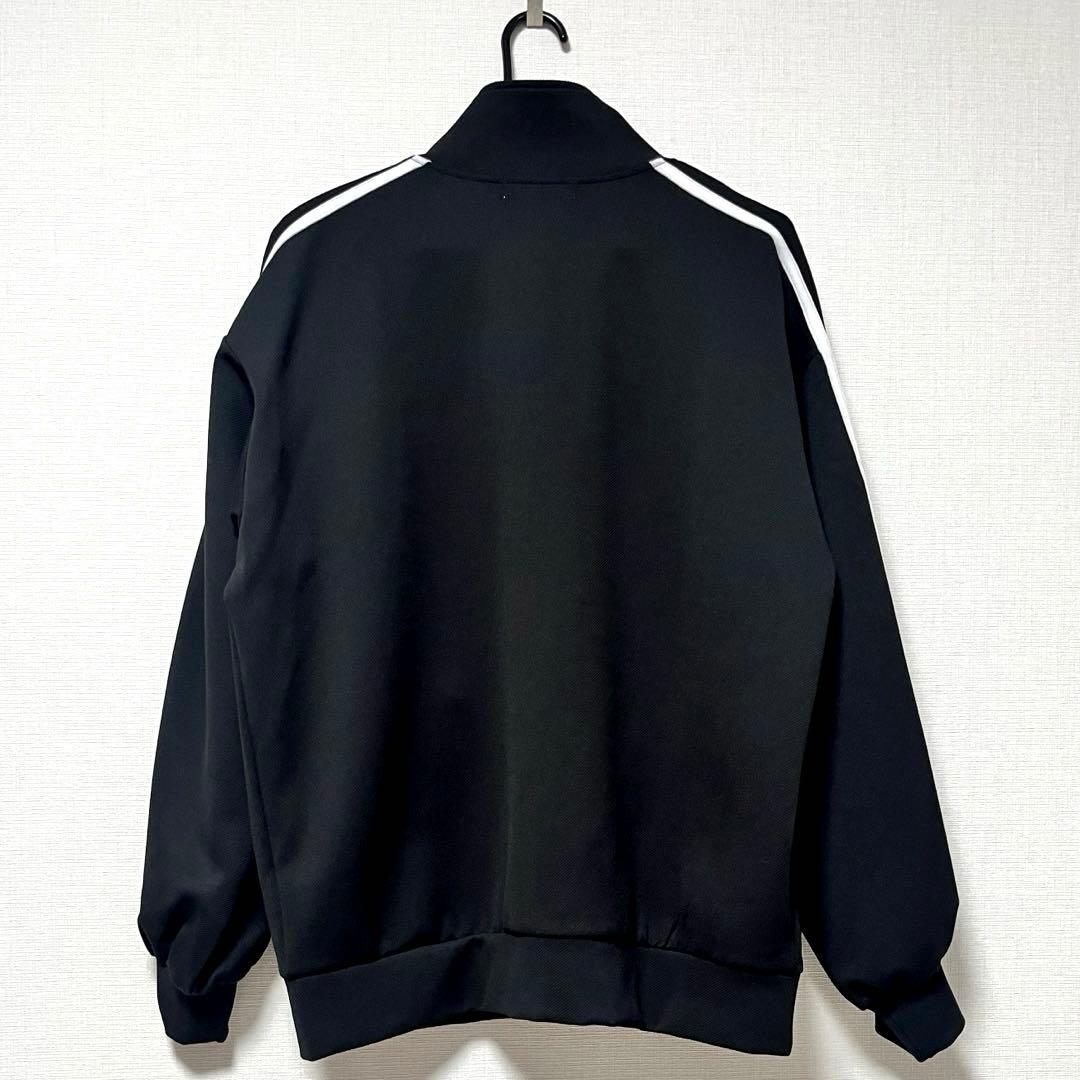 【美品】Rosé Muse パイピング ジャージー アウター FREE 黒×白