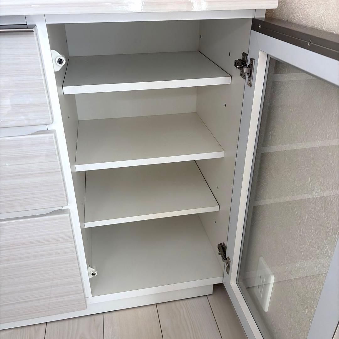 【ムラマサ】サイドボード ニトリ (ポスティア120 WH)