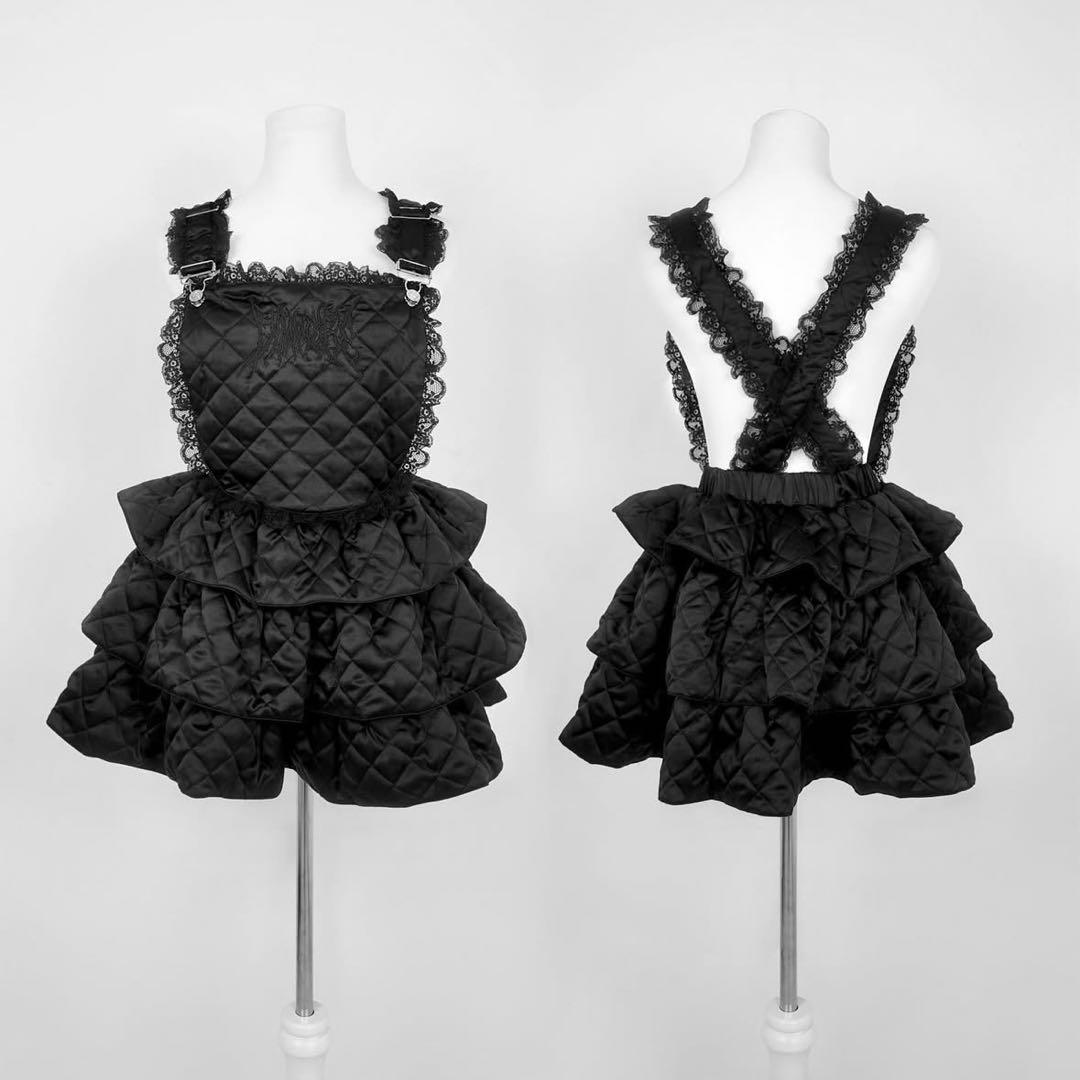 キルティングサロペット DimMoire ディムモアール