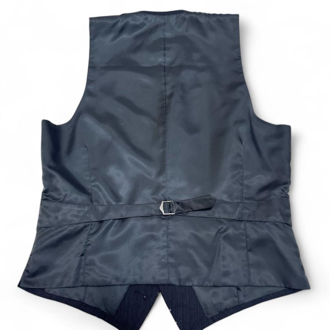 早い者勝ち！　極美品　ザ スーツ カンパニー　3ピース　グレー　ストライプ