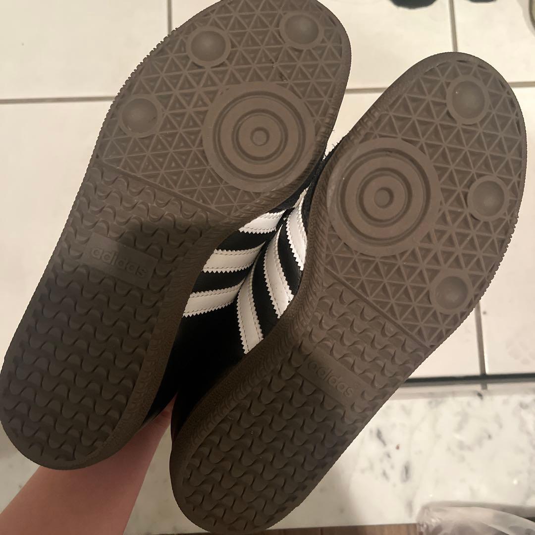 adidas samba ブラック 24.0cm スニーカー