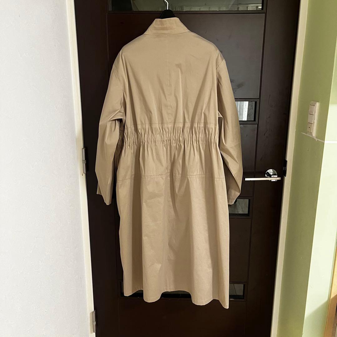 新品☆ANAYI× ETIQUE タフタギャザーロングブルゾン/セオリー、23区