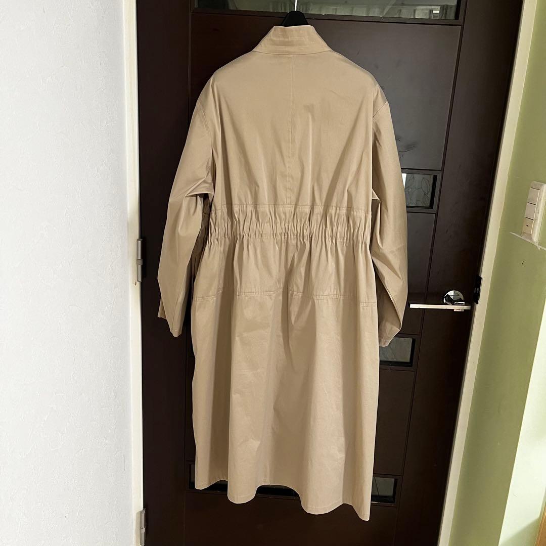 新品☆ANAYI× ETIQUE タフタギャザーロングブルゾン/セオリー、23区