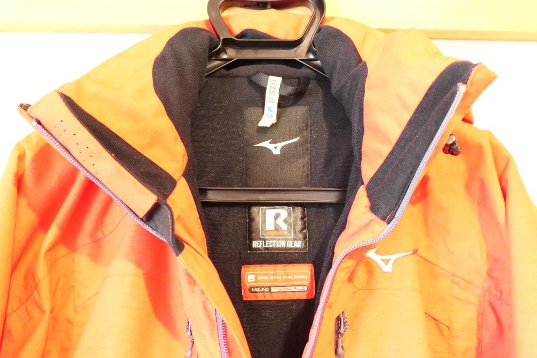 【クリーニング済】ミズノ　ブレスサーモ　スキーウェア ジャケット メンズ