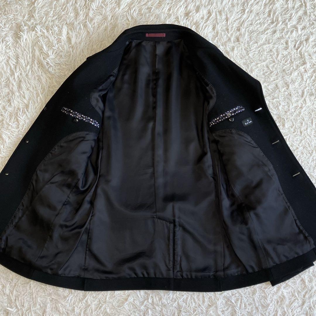 ◎美品 PS ポールスミス 花柄 着心地抜群 肉厚ウール マリンジャケット L1