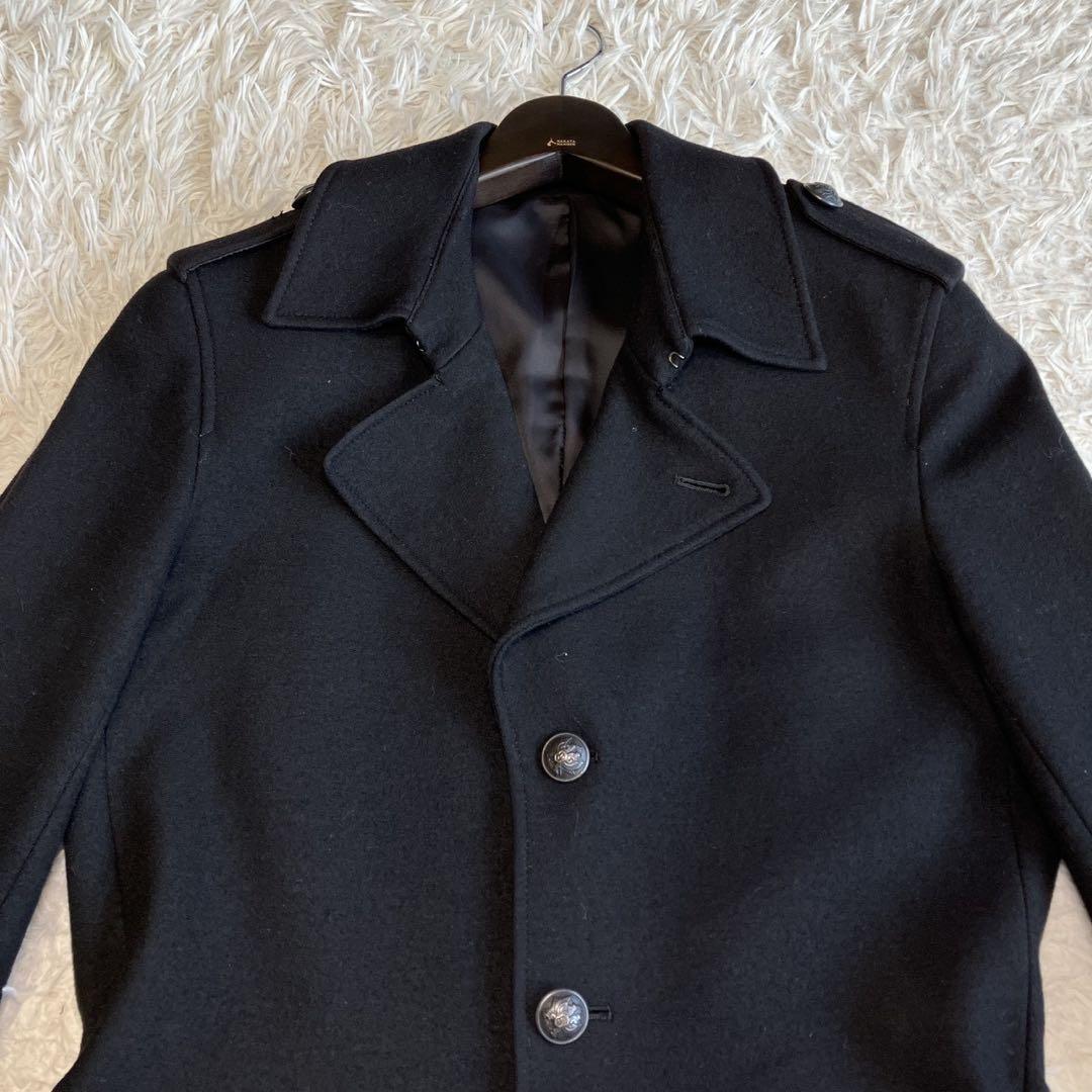 ◎美品 PS ポールスミス 花柄 着心地抜群 肉厚ウール マリンジャケット L1