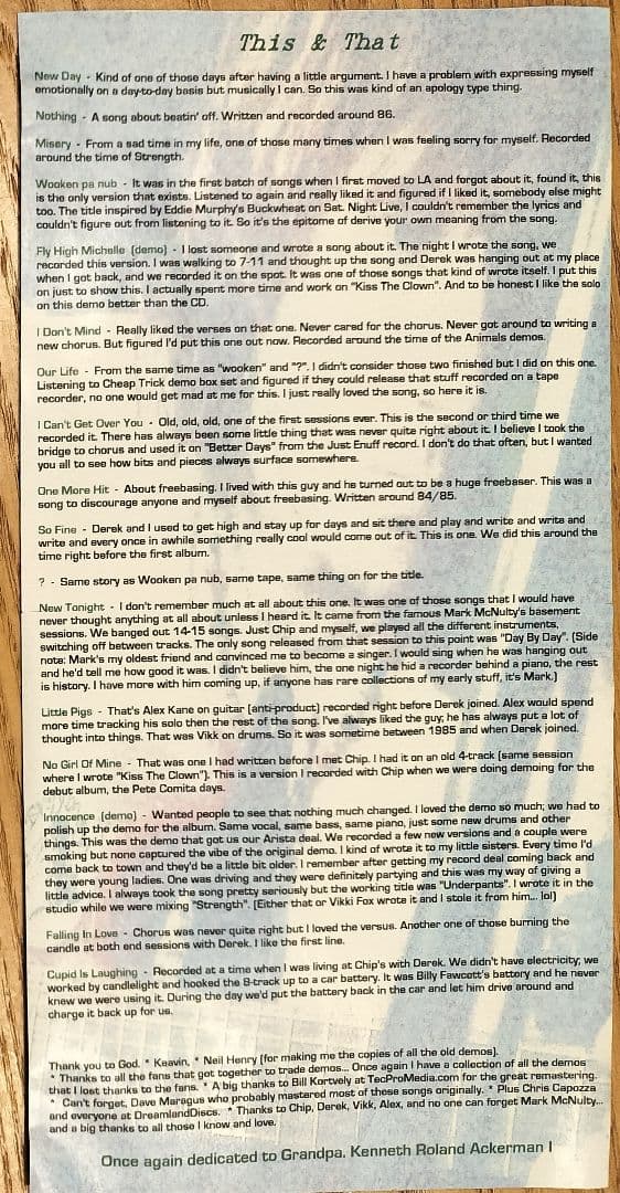 【輸入盤】Donnie Vie ソロ3枚セット