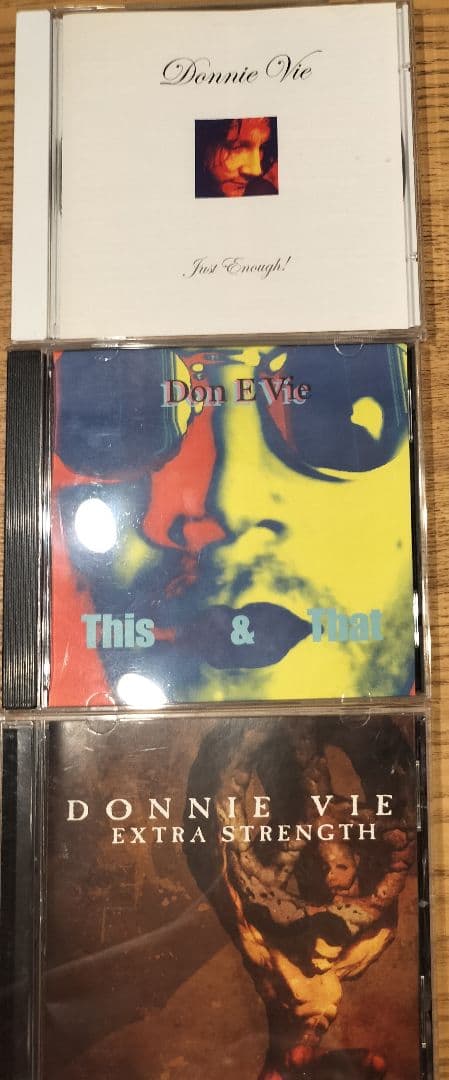【輸入盤】Donnie Vie ソロ3枚セット