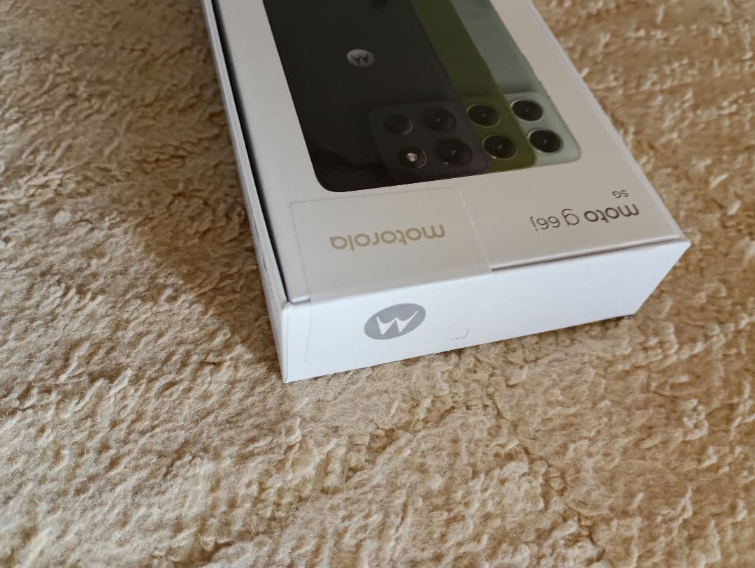 ❨新品未開封品❩モトローラ moto g66j 5G　 8/128GB 黒