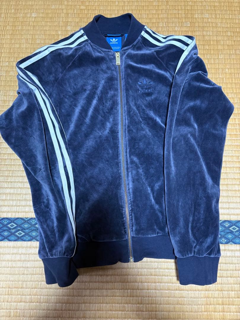 adidas アディダス　ネイビー ジャージ VELOUR SST 常田大希着用