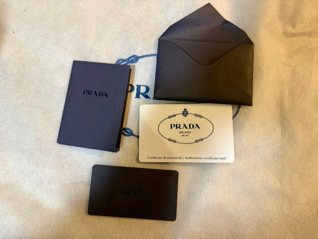 PRADA ブラウン トートバッグ 保存袋付き