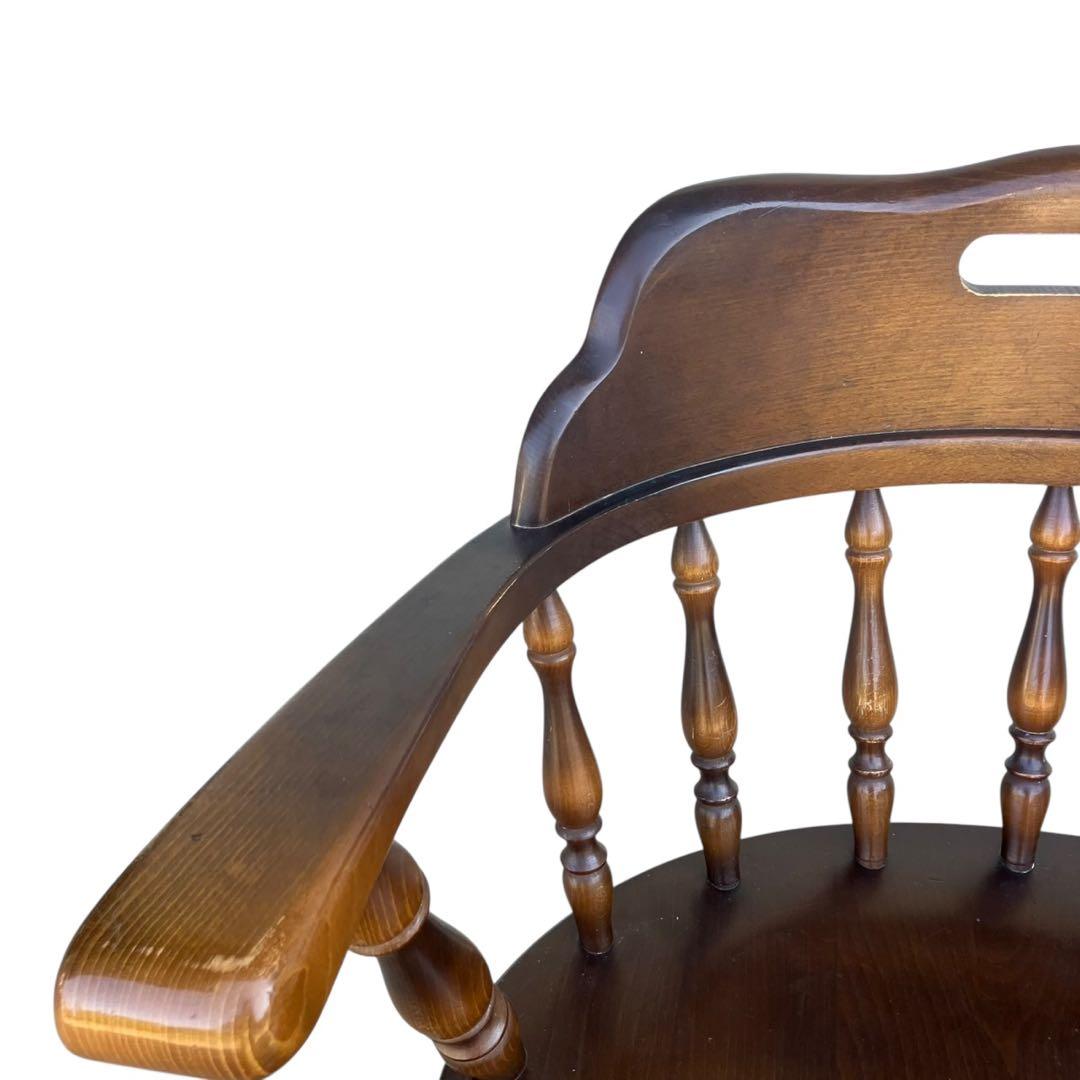 キツツキ 飛騨産業 HIDA キャプテンチェア ダイニングチェア 一脚