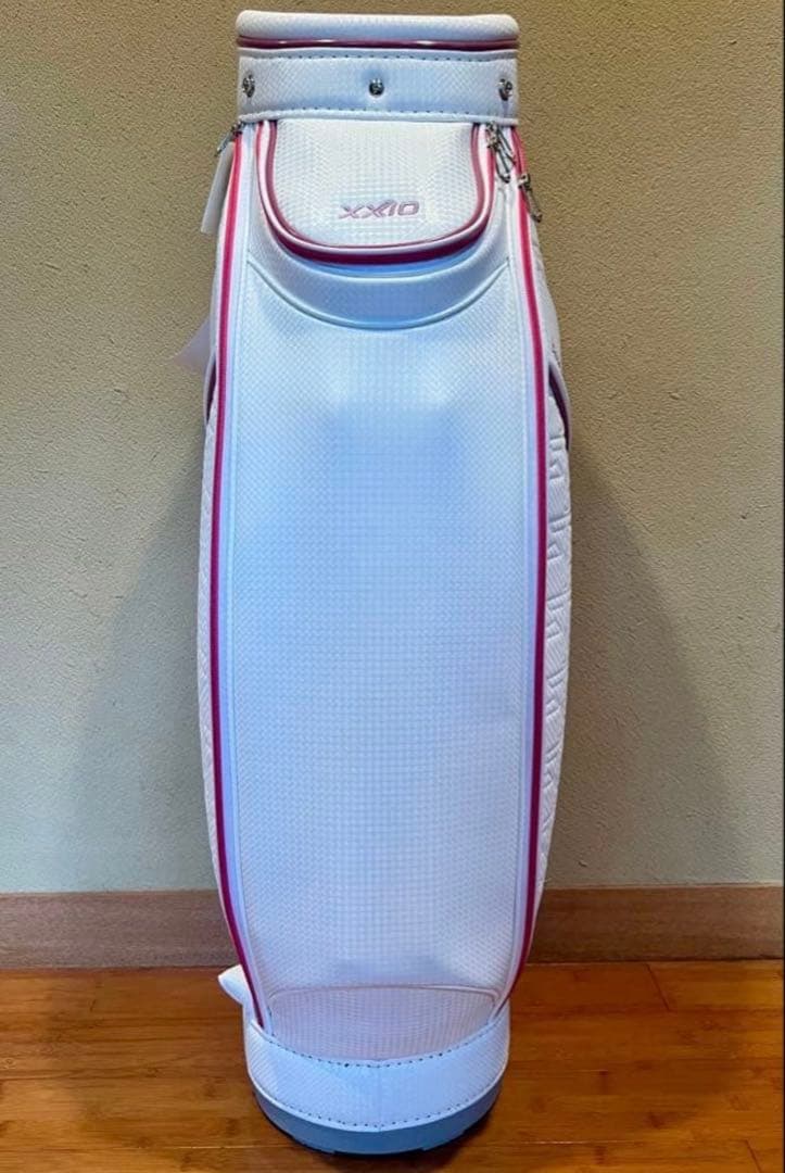 XXIO ゴルフバッグ ホワイト/ピンク　ゼクシオ