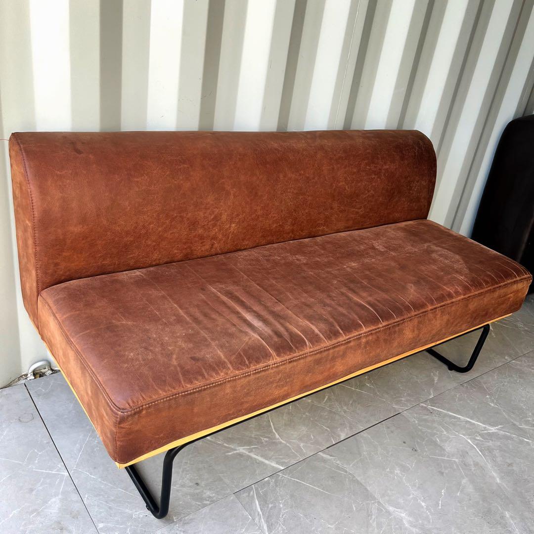 取付無料！クラッシュゲート コンフォーム ダントンソファ ブラウン アームレス✨