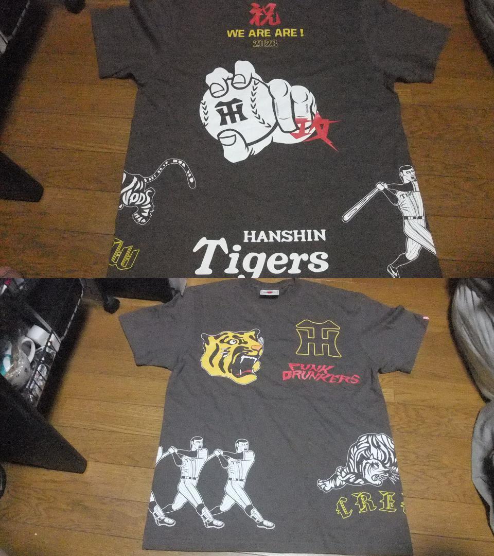punkdrunkers XXL 阪神タイガース 未使用 Tシャツ 記念 優勝