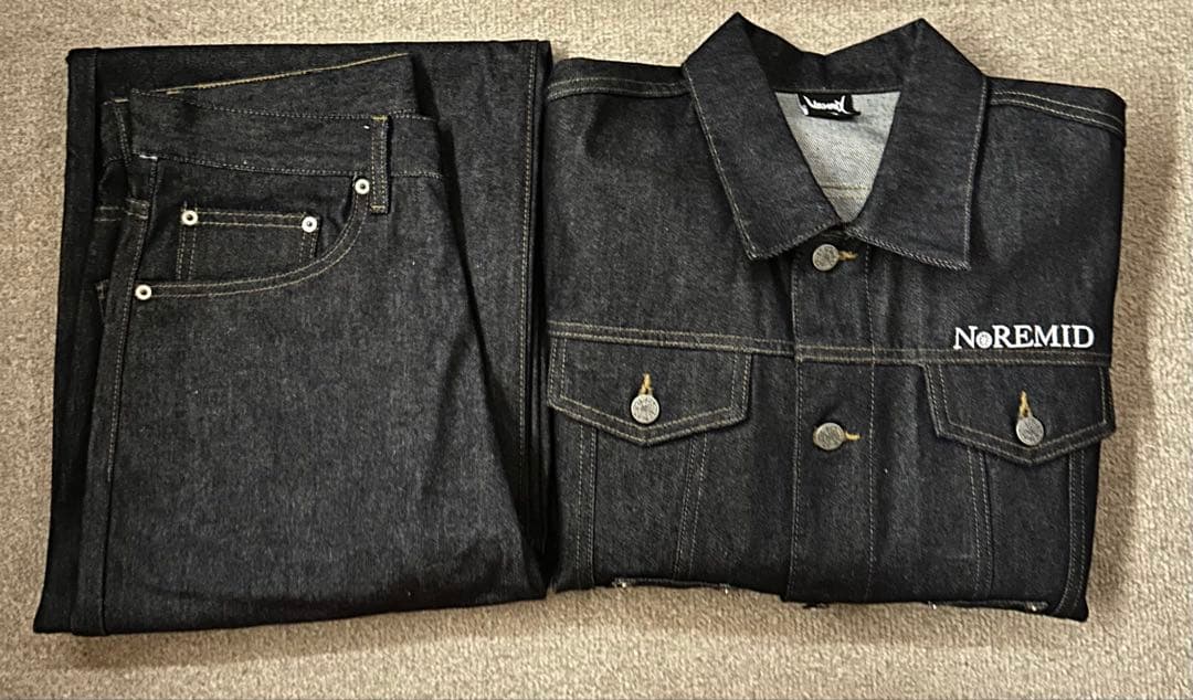 NoREMID デニム セットアップ INDIGO