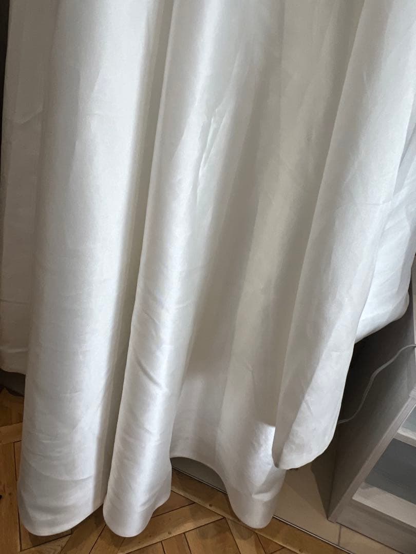 ミカド風サテンドレス　ドレスプロダクション