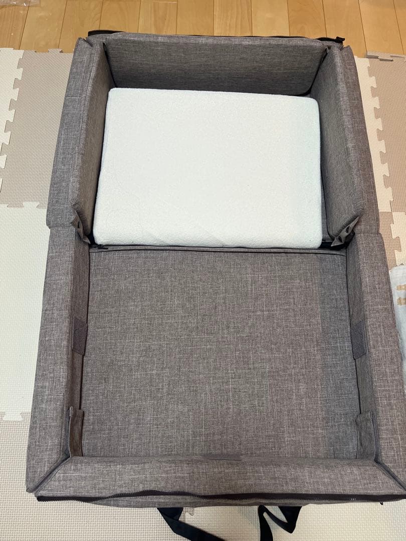 ファルスカ コンパクトベッド Free /メランジブラウン