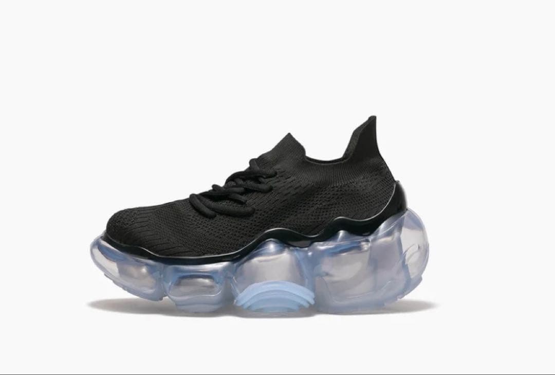 靴 grounds MOOPIE BLACK/ICE GRAY